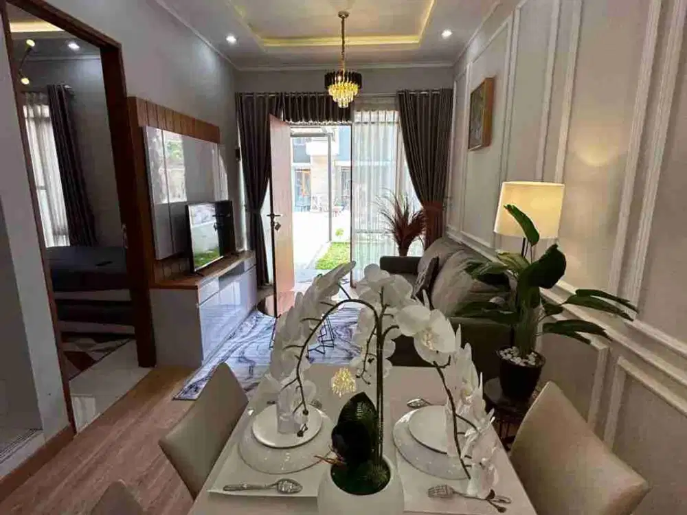 Rumah 2 Lantai Plus Furnish di Cherrylfield Bojongsoang Buah batu dkt Podomoro
