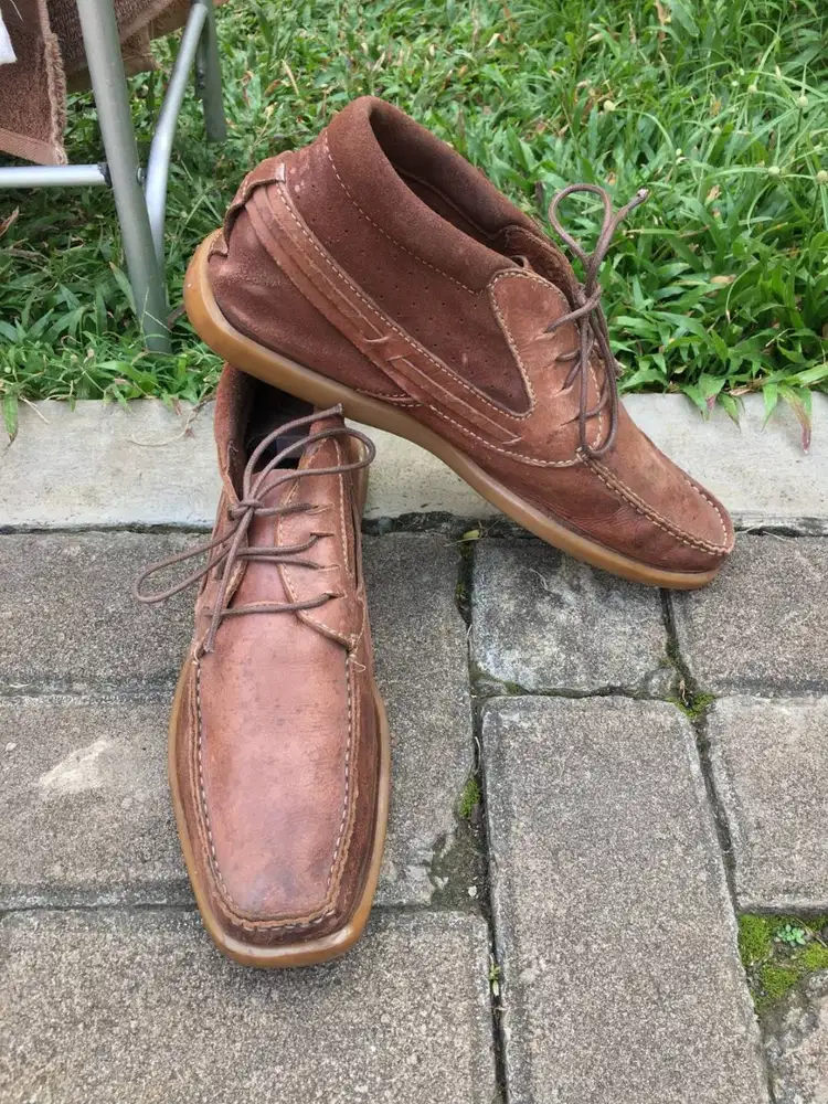 Boots Jumbo Howick Chukka Kulit Asli Size 45 / 12 US