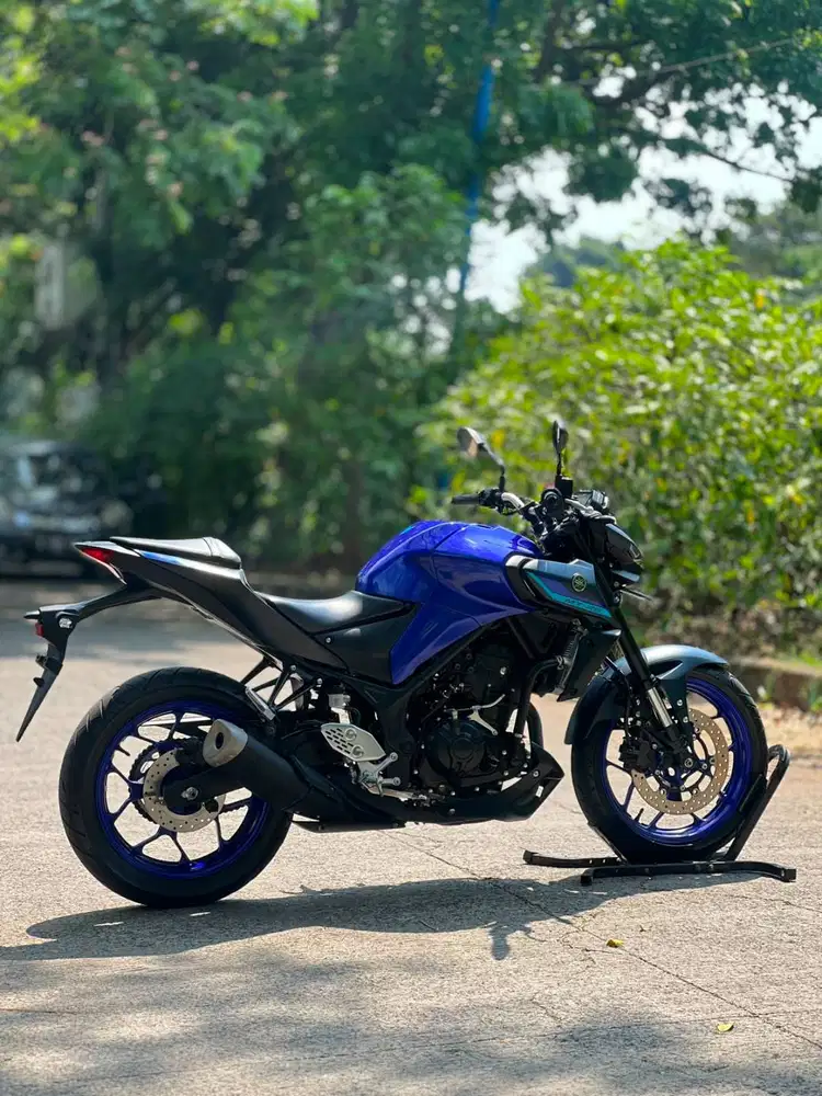 KEREN ABIS! YAMAHA NEW MT25 BIRU 2023 KM 9K PAJAK HIDUP SUPERB