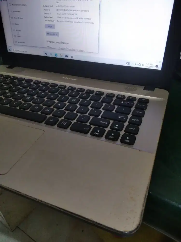 asus x441m Celeron DDR4 4gb HDD 1tera