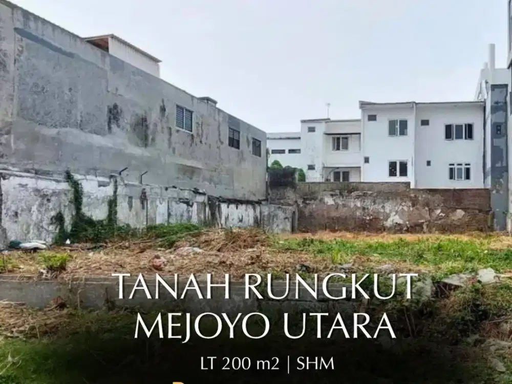 TURUN HARGA Dijual Tanah kawasan Kos UBAYA TENGGILIS Rungkut Mejoyo  Utara 2 Kavling