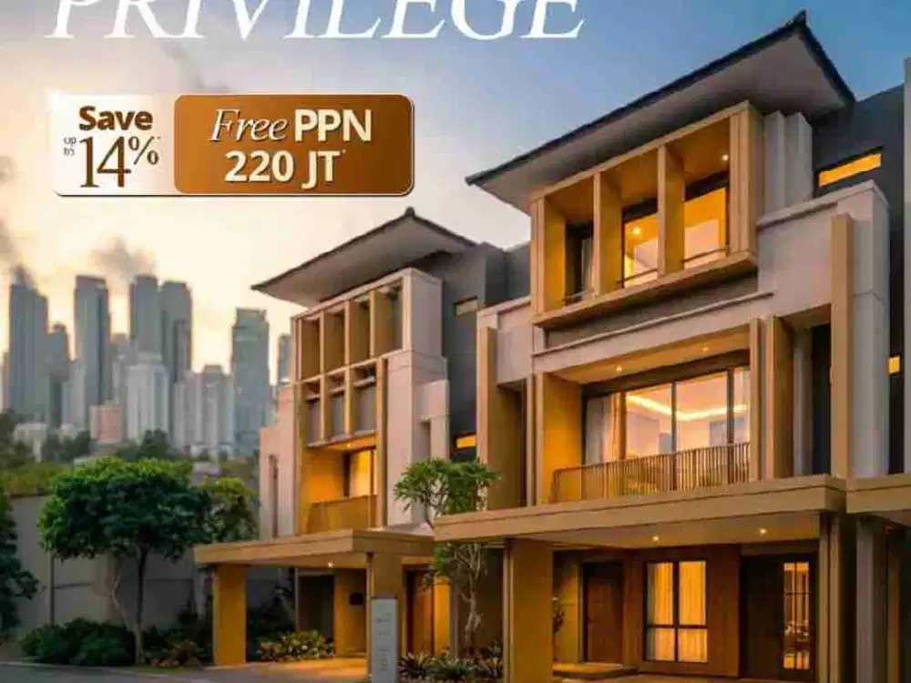 Rumah Mewah 3 Lantai Elyon Eonna BSD City