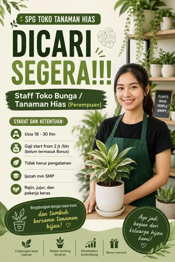 SPG Toko Tanaman Hias