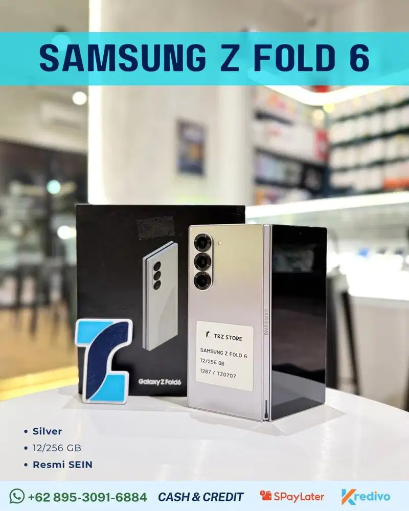 SAMSUNG Z FOLD 6 12/256GB - SILVER
