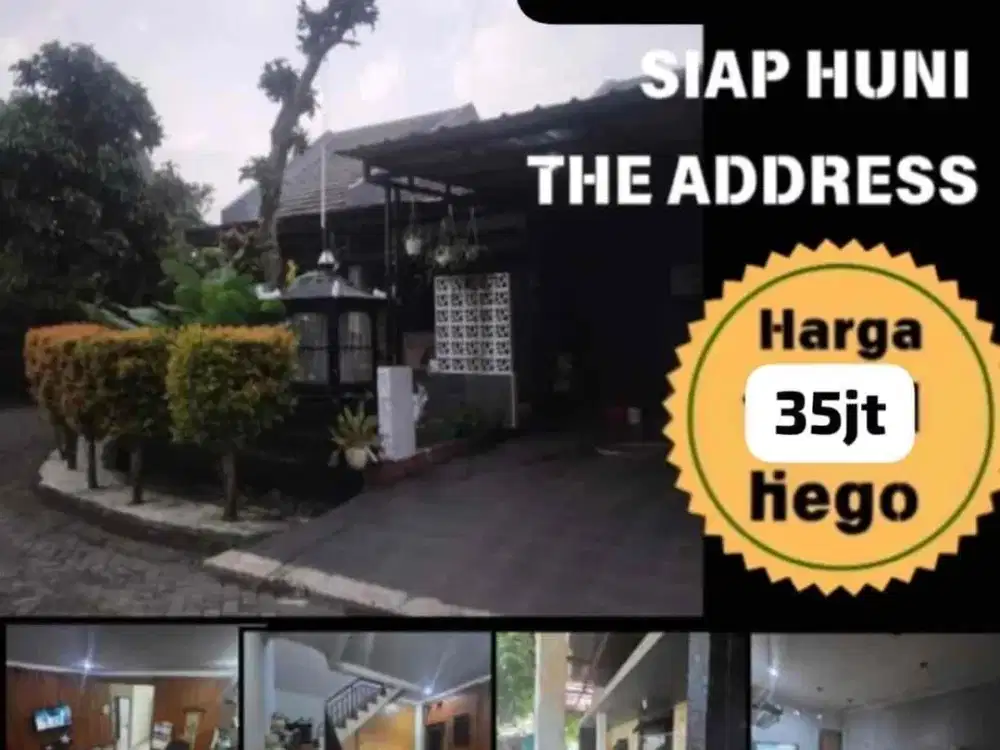 Rumah Sewa Hook Hoek Luas Di The Address cibubur