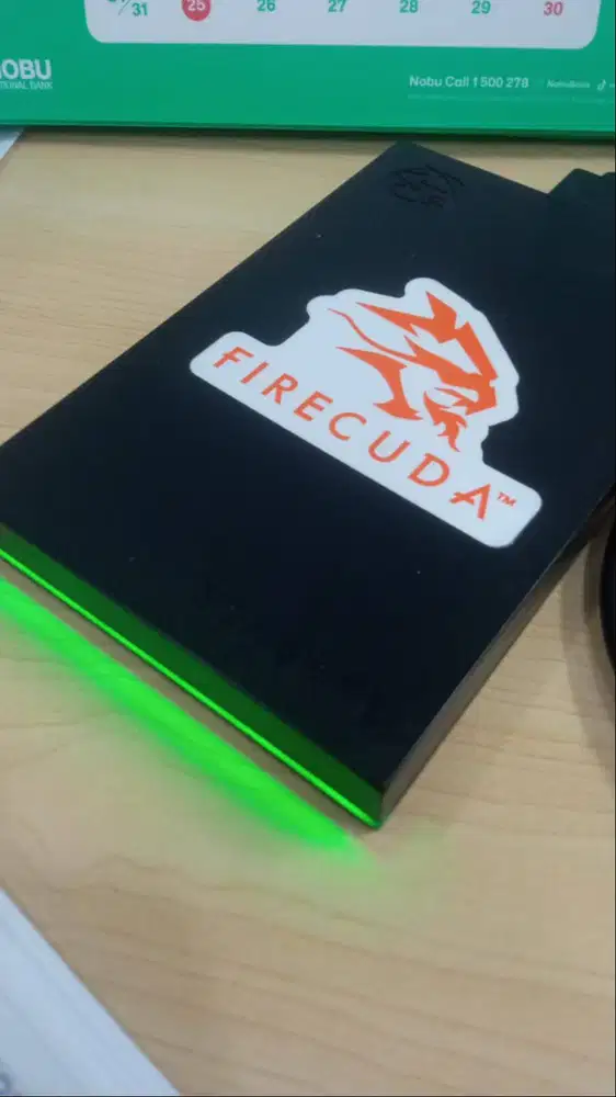 Seagate FireCuda Gaming HDD External 2TB RGB – Normal, Mulus,Siap Pake