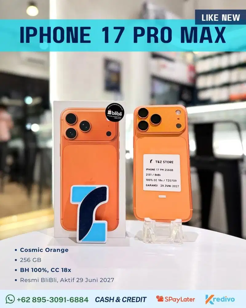 IPHONE 17 PROMAX 256GB - ORANGE