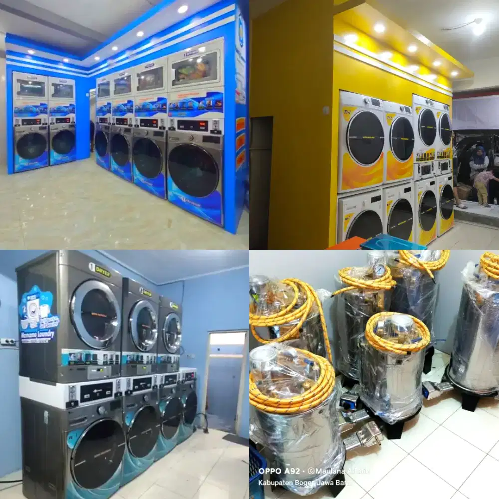 Mesin laundry - paket lengkap usaha laundry