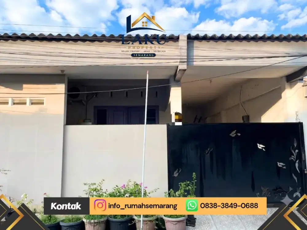 Rumah SHM Strategis di Pedurungan Lor Semarang – Carport 2 Mobil & Akses Mudah Dekat STEKOM!