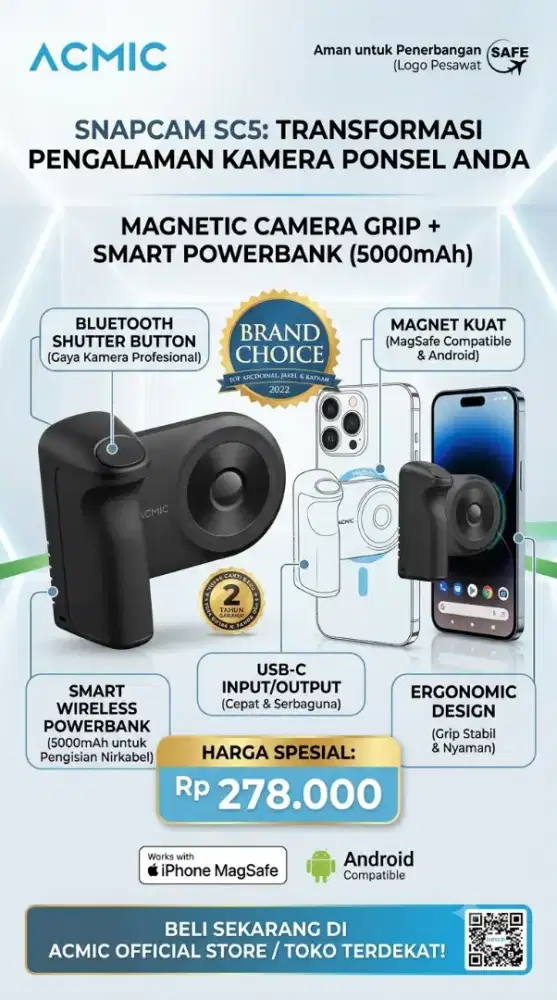 POWERBANK ACMIC SNAPCAM SC5 5000mAh