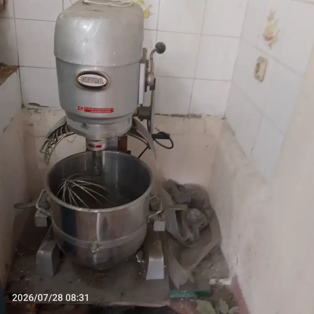 Mesin Planetary Mixer B30 Getra Kapasitas 30 Liter - Siap Pakai