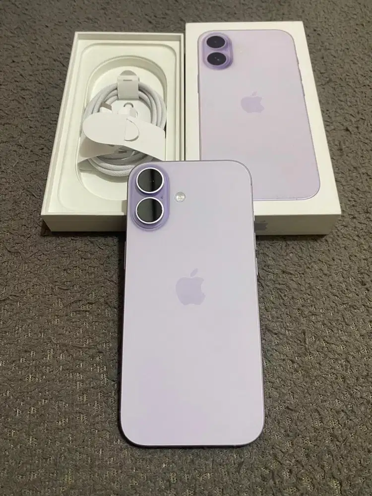 Di Jual  Iphone 17 256 GB iBox Lavender Garansi ON April 2027