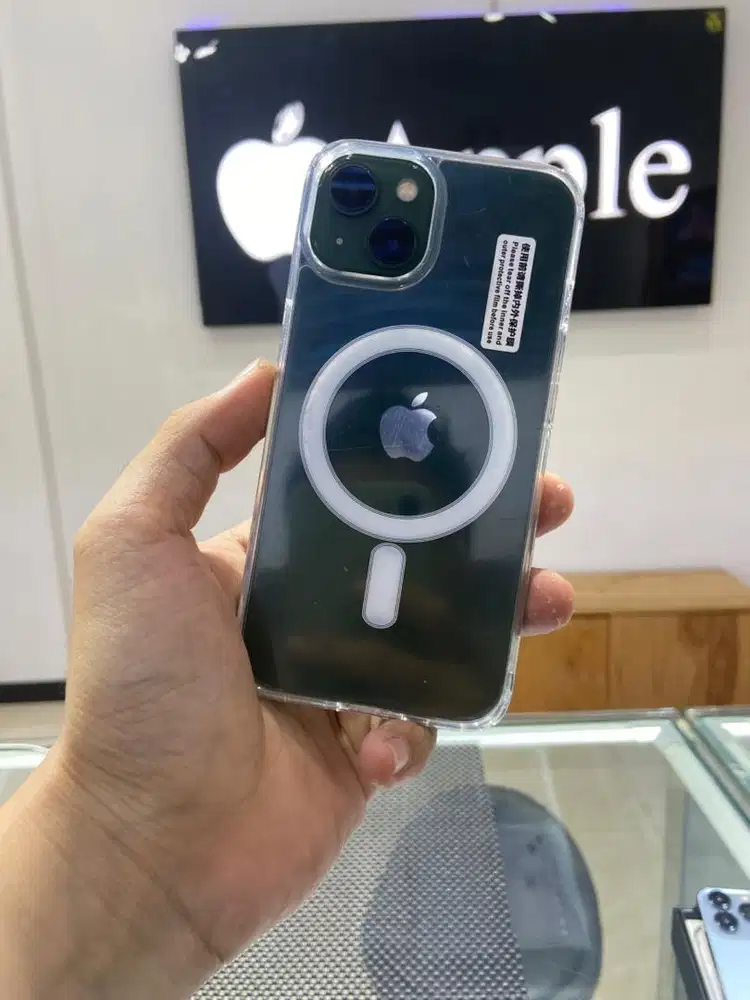 Iphone 13 256gb scnd ibox green fullset
