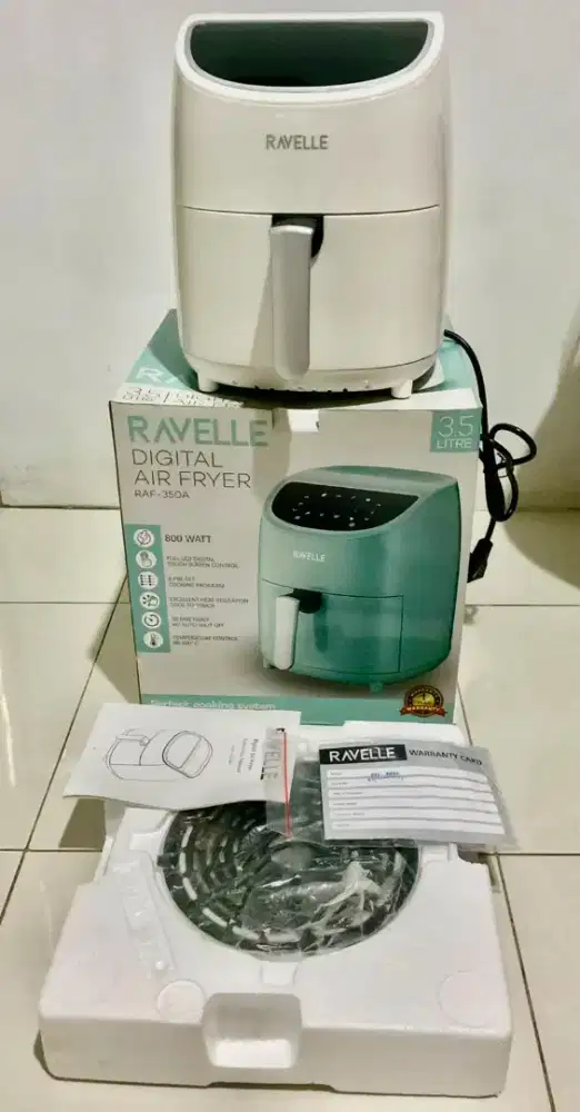 Air Fryer Digital Ravelle 350a