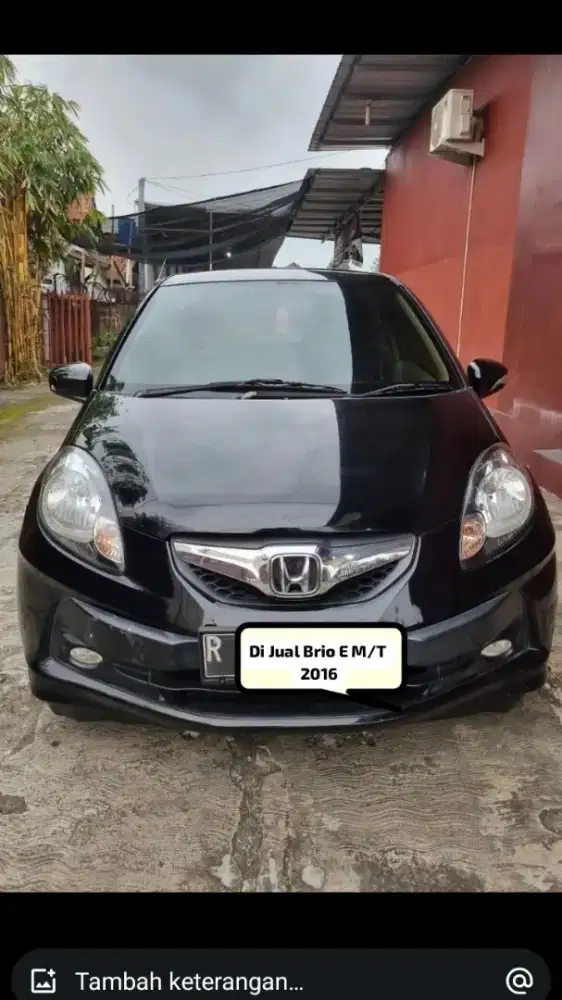 Dijual Honda Brio E M/T 2016