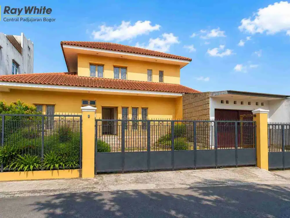 Rumah 2 LT + Ruko Full Furnished Pinggir Jalan Sukaharja Cijeruk Bogor SHM