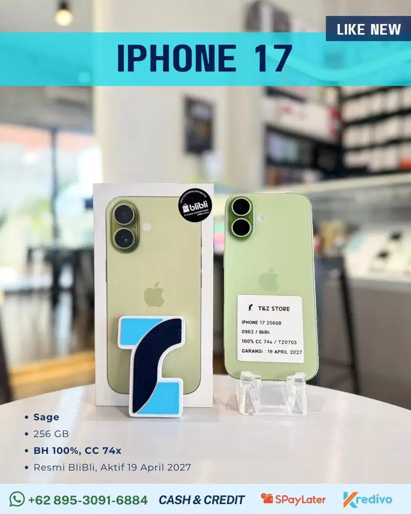 IPHONE 17 256GB - SAGE