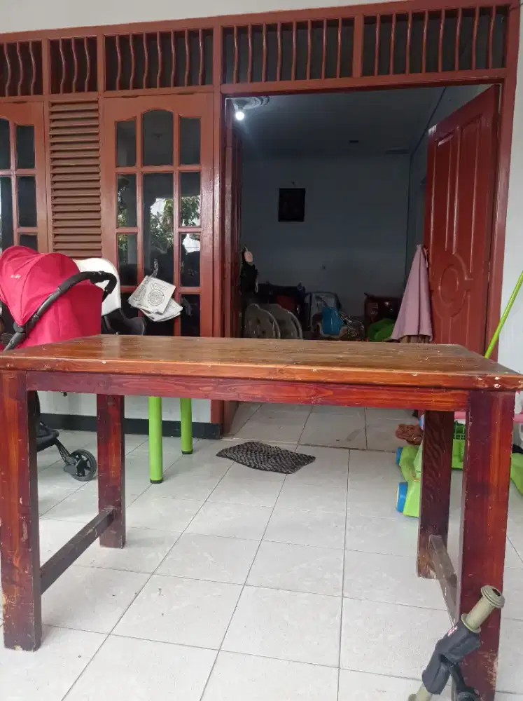 Meja kayu /meja jualan /meja dapur