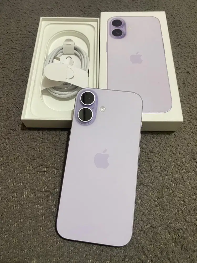 Di Jual  Iphone 17 256 GB iBox Lavender Garansi ON April 2027