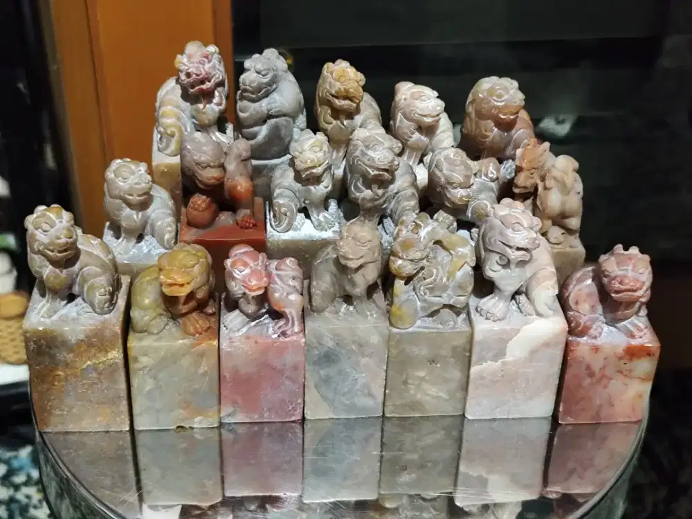 Stempel batu tradisional tiongkok