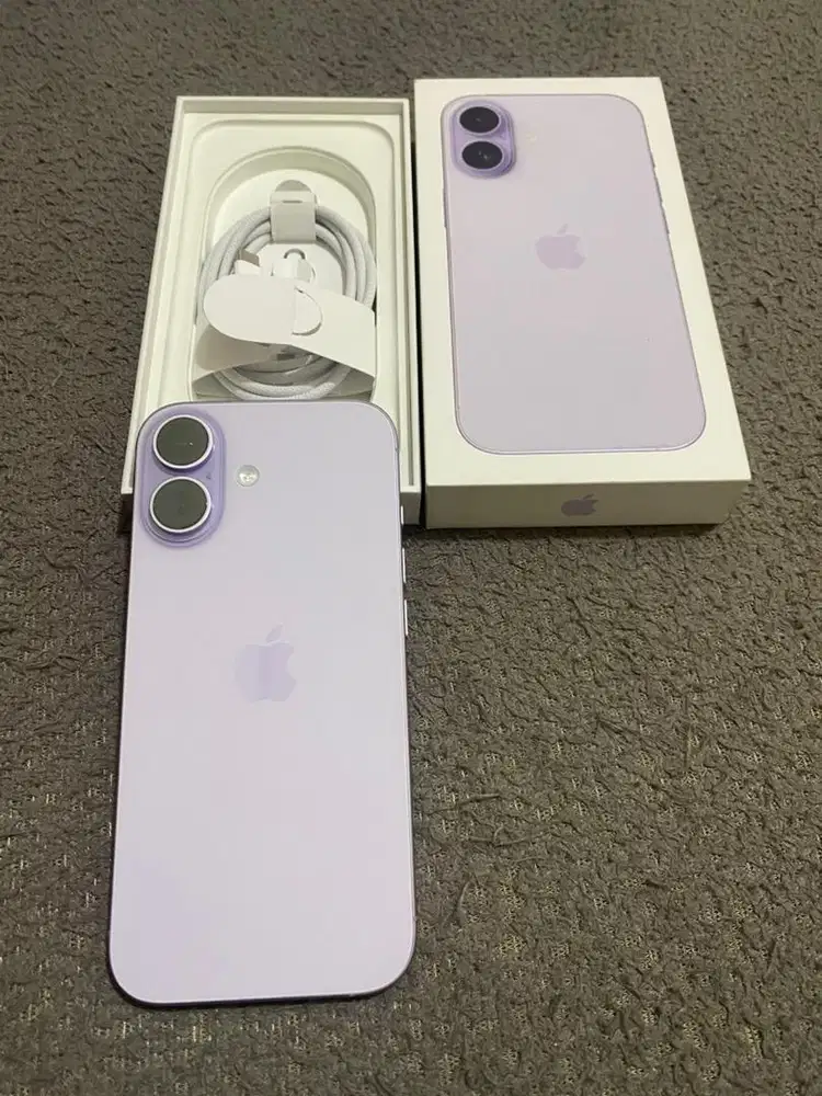 Di Jual  Iphone 17 256 GB iBox Lavender Garansi ON April 2027