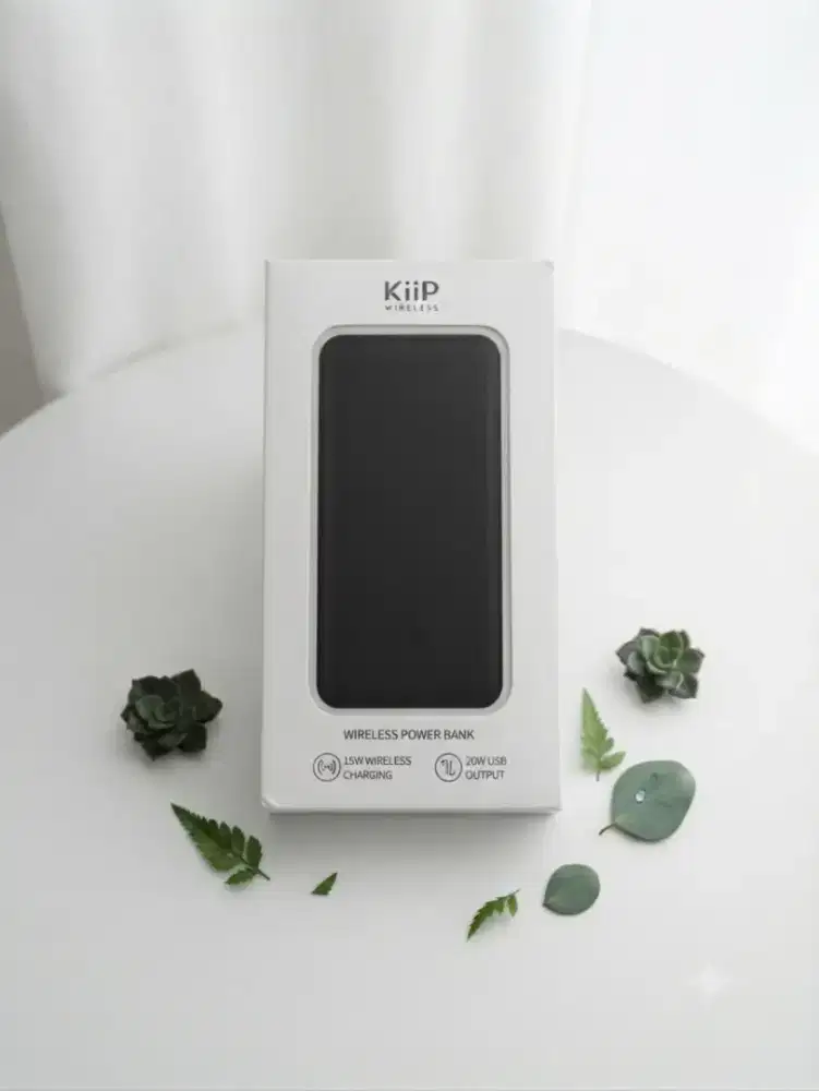 KIIP Wireless Power Bank Fast Charging 20000MAH