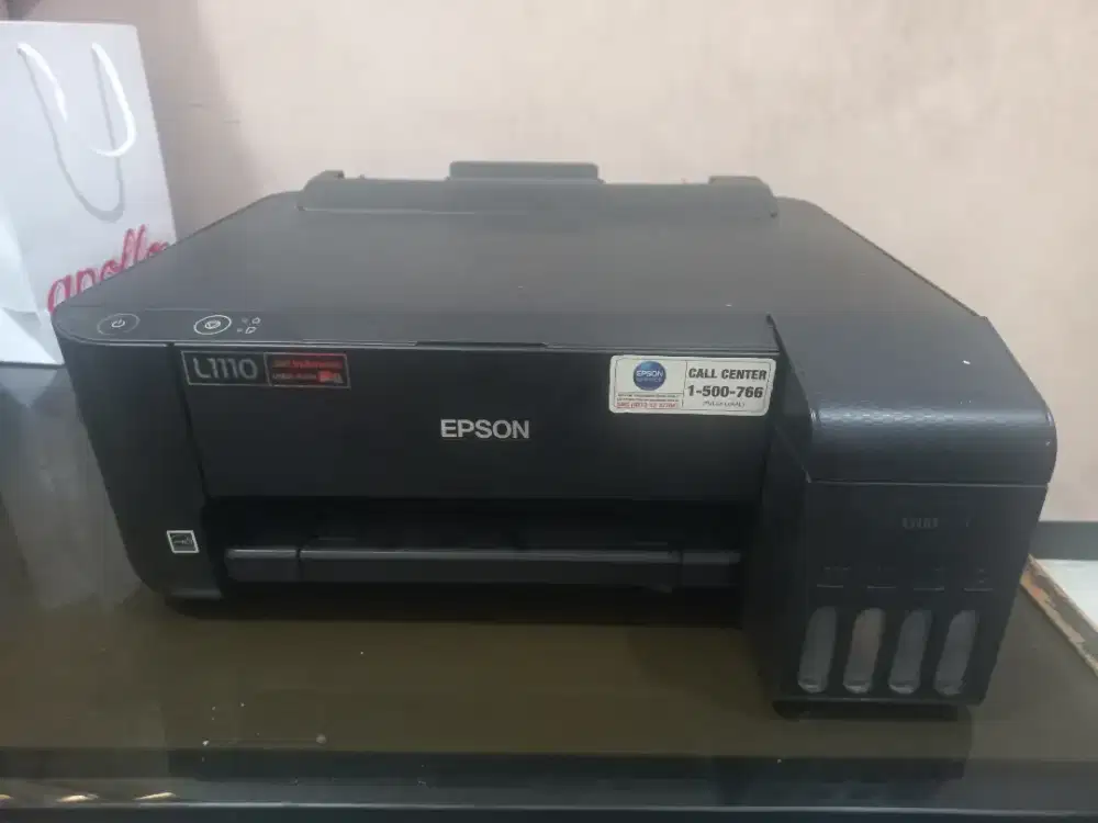 Jual printer tinta epson L1110 free printer hp deskjet scan fotocopy