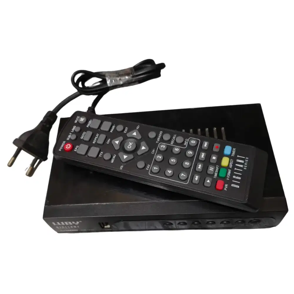 STB TV Merk Luby WIFI Normal Lengkap