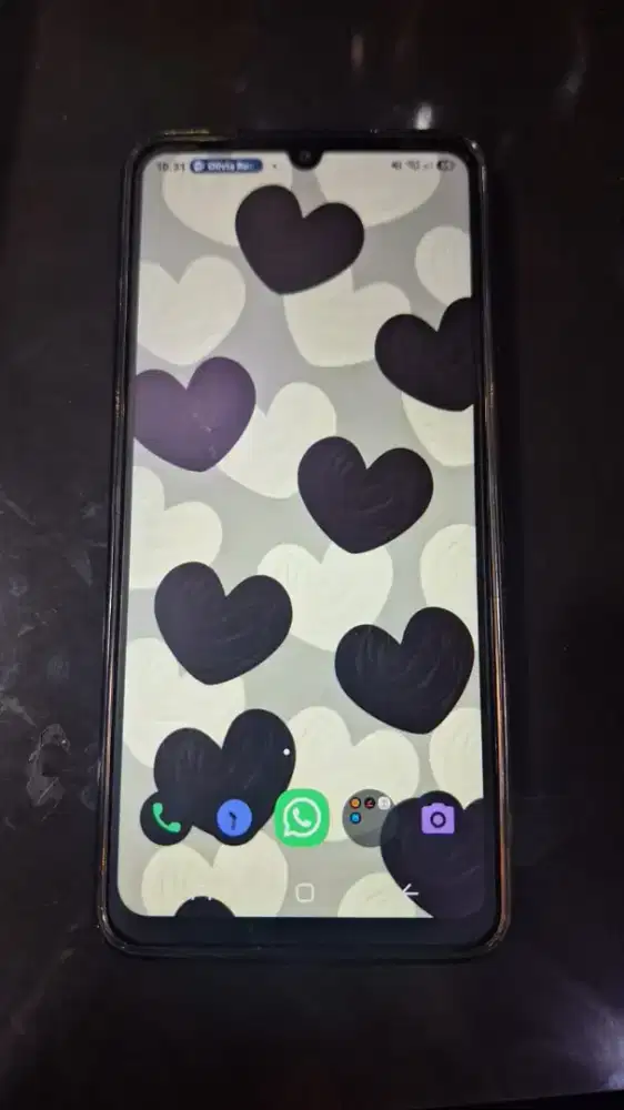 Jual cepat HP Samsung A07 4/64 GB warna hitam