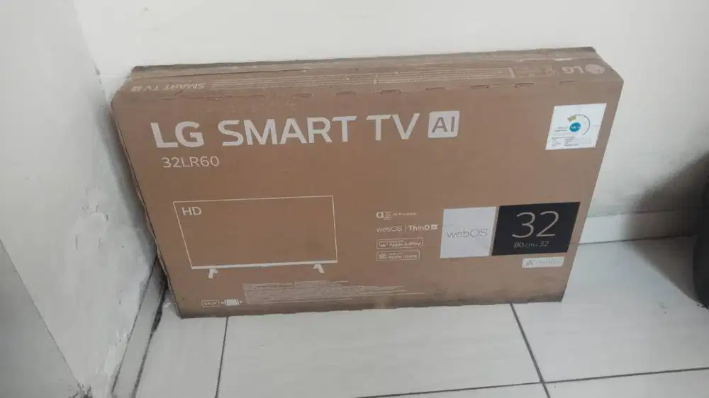 LG Smart TV 32LR60 32 HD - BARU SEGEL BOX (Support Apple AirPlay & Ma