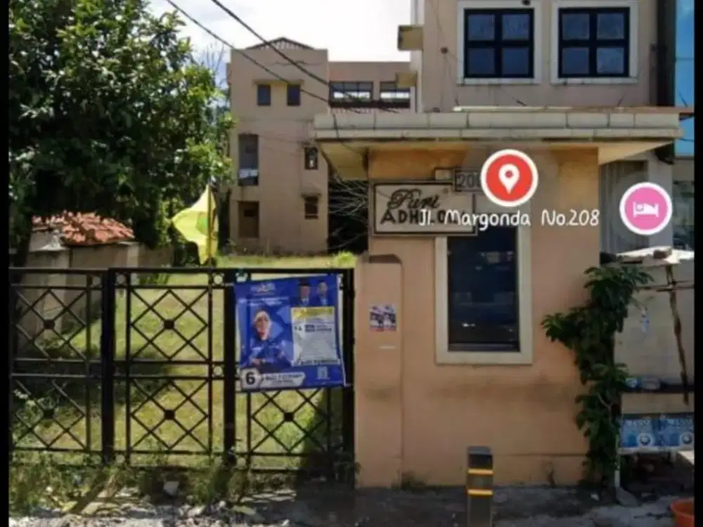Ex Rumah Kos Hitung Tanah Murah Bawah NJOP Margonda Raya Depok