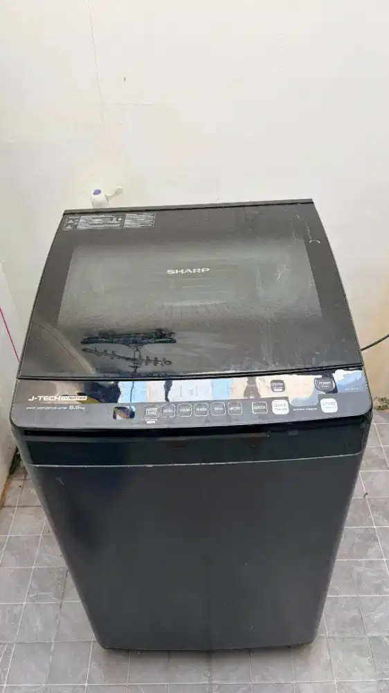 Mesin Cuci Inverter Sharp J-Tech 8.5 kg ES M8500XT