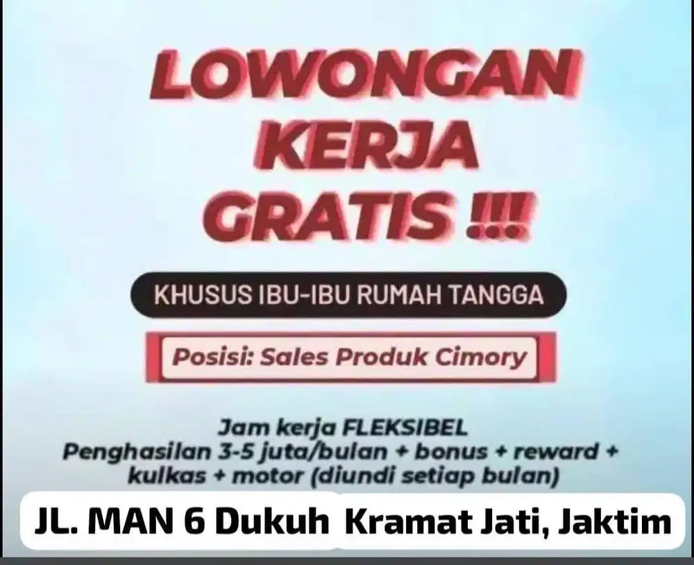 Lowongan Pekerjaan Cimory