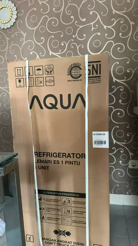 Jual kulkas satu pintu merek Aqua