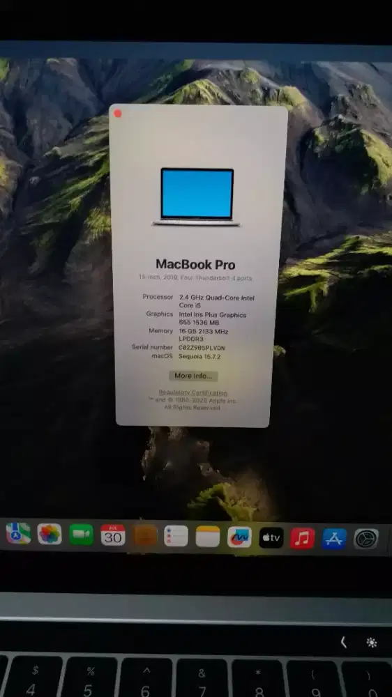 Macbook pro 13 inch 2019 touchbar