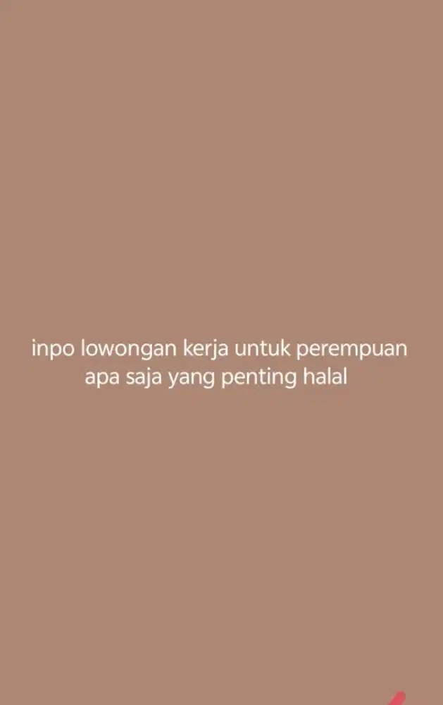 Cari lowongan kerja