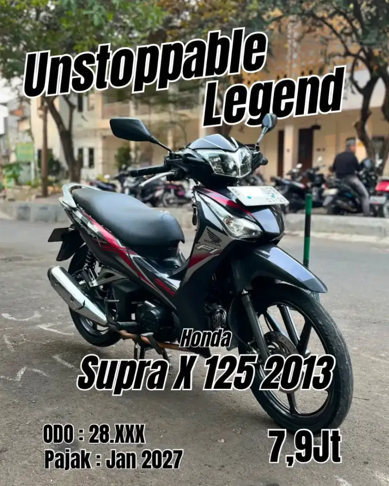 Cash Only Supra X 125cc Injection Helm in 2013