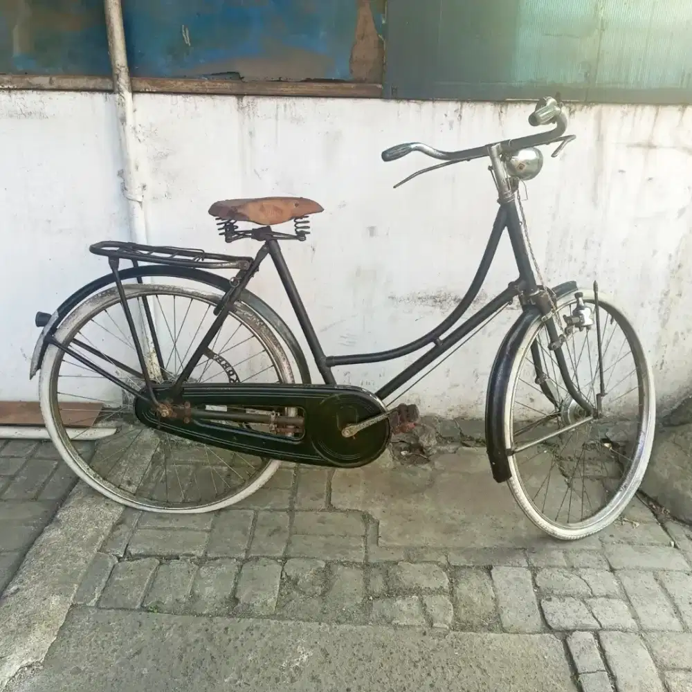 Sepeda Onthel Fongers Dames Vintage Dutch Bicycle • Ontel Swan Neck