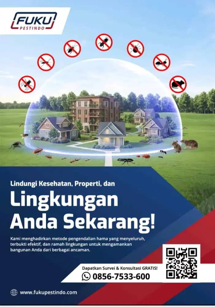 Jasa pest control/pengendalian hama.