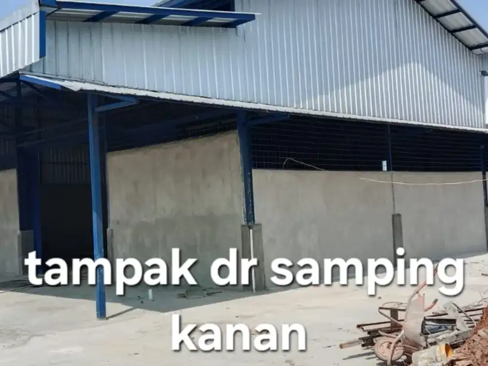 Gudang dan Kantor Siap Pakai di Kawasan Industri Tigaraksa Tangerang