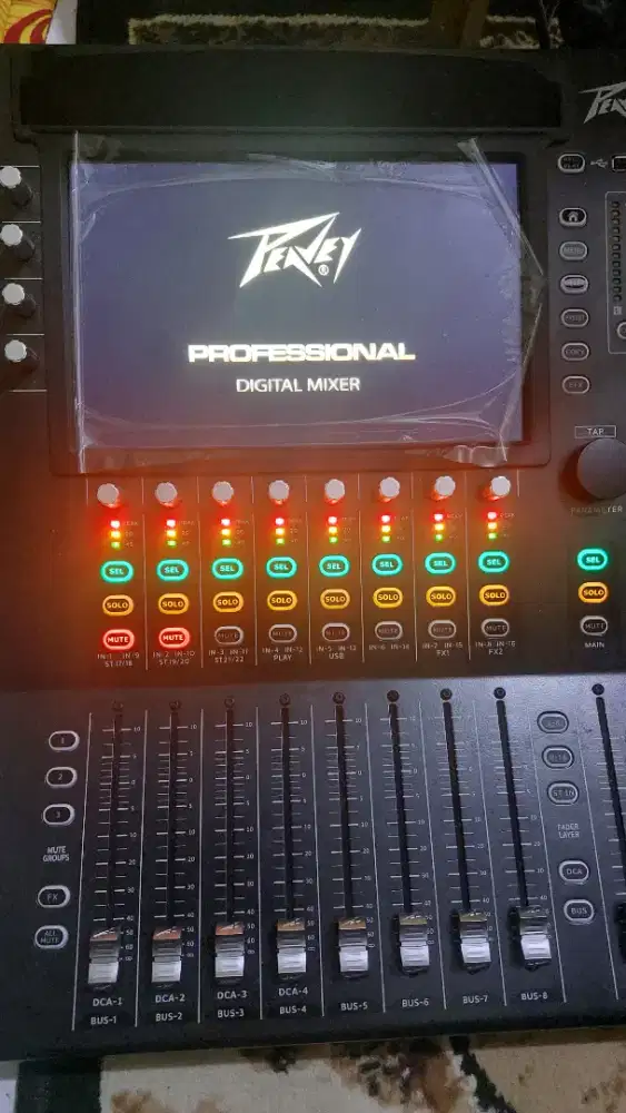 Mixer audio digital peavy 24 channel