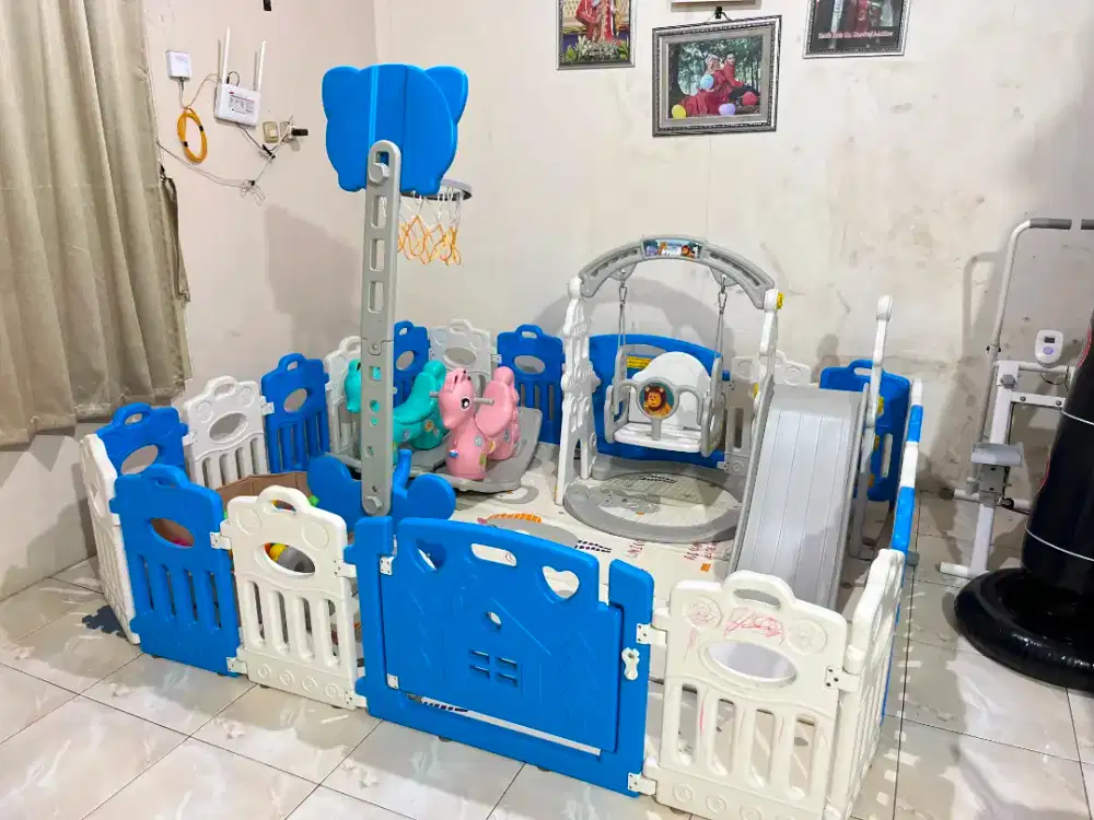 Playground Indoor Mainan Anak Perosotan