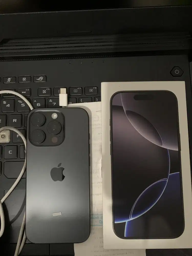 Iphone 16 pro 128 hitam digimap