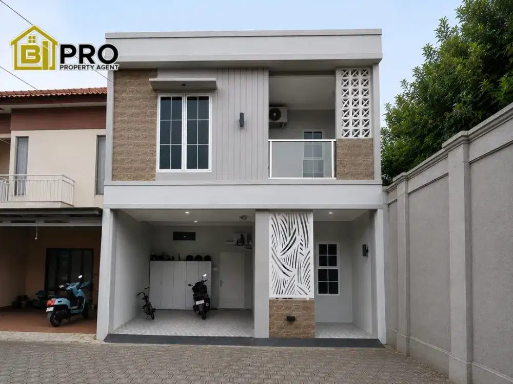 Rumah Cantik bagus Terawat furnish 2 lantai dekat LRT di Pekayon Kalisari Pasar rebo Jakarta Timur istimewa