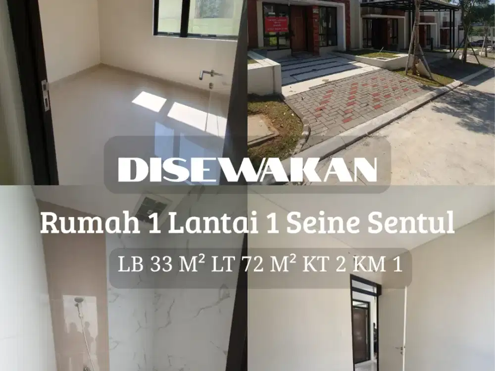 Disewakan Rumah di Citra Raya Sentul Cluster Seine