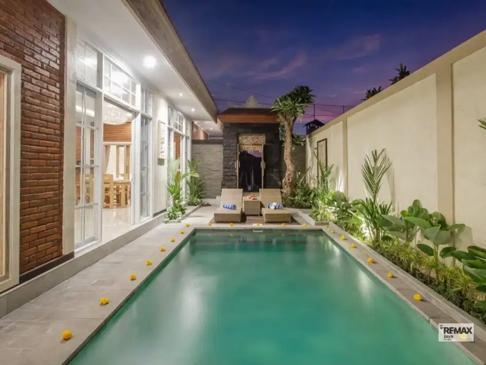 Fully Furnished 2-Bedroom Villa With Private Pool For Rent In Canggu
