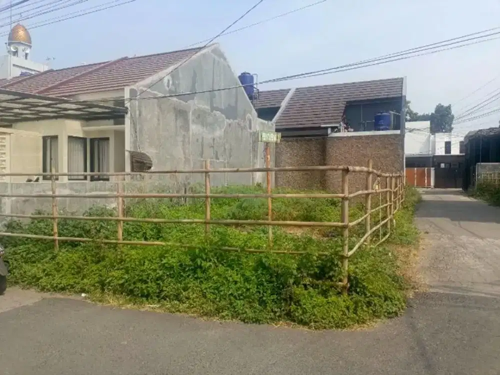 CISARANTEN KULON, ARCAMANIK, ANTAPANI. TANAH KAVLING POSISI HOEK DI KOTA BANDUNG