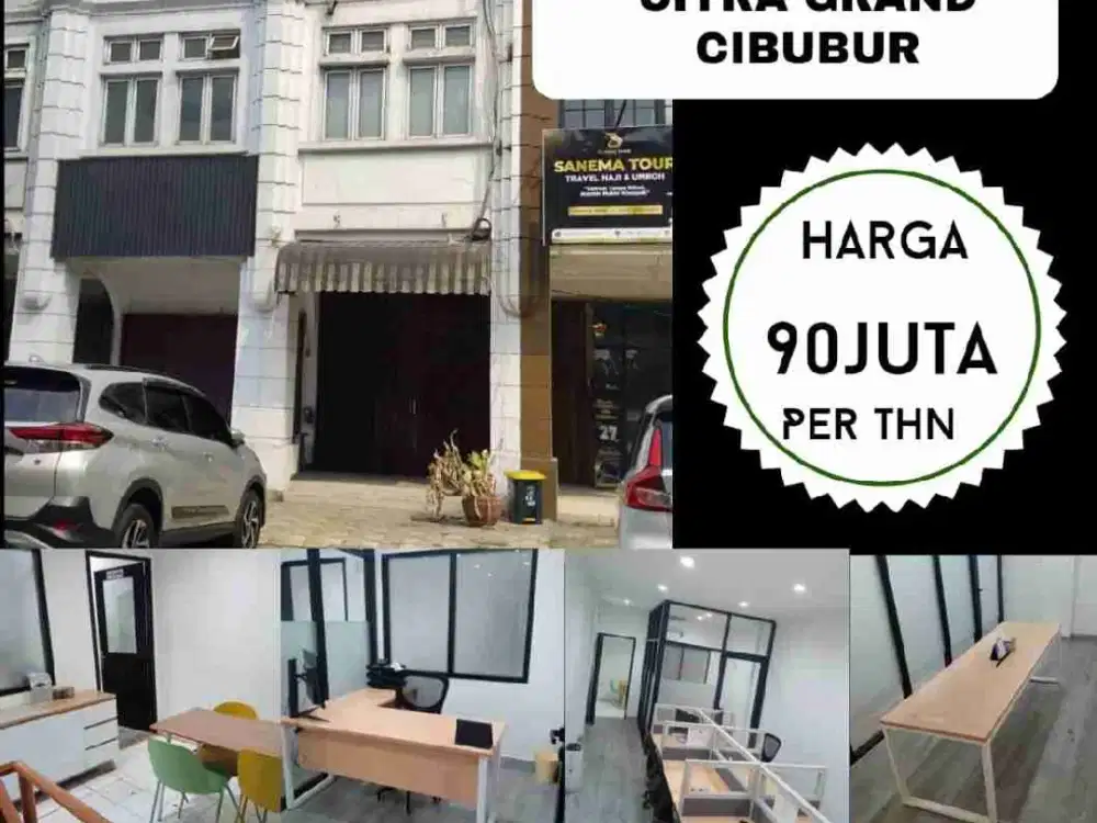 Sewa Ruko Siap Pakai di Citragran Cibubur