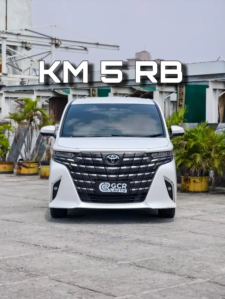 SUPER ANTIK KM LOW !! TOYOTA ALPHARD G 2.5 HYBRID 2024 AT MDL 2025
