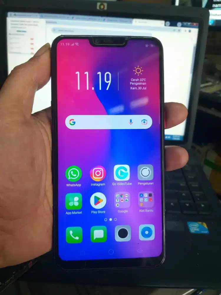 Oppo A3s Ram 4/128 Normal Apa adanya